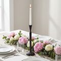 Bougeoir Bougeoir Métal Noir Ø12cm H46cm | Floristik24.be
