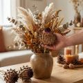 Fleur d'artichaut artichaut séché Cynara Ø9cm 16 pcs | Floristik24.be