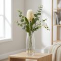 Fleur Artificielle Banksia Blanc Crème Artificielle Exotiques 64cm | Floristik24.be