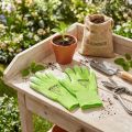 Gants de jardin Kixx taille 7 vert clair, citron vert | Floristik24.be