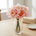 Paeonia Pivoine Fleur Artificielle Pivoine Rose Ø6cm 28cm 7 pcs | Floristik24.be
