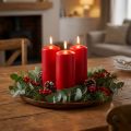 Bougie pilier 150/60 rouge 8 pcs | Floristik24.be