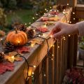 Chaîne lumineuse LED riz Guirlande 80 LED pour extérieur blanc chaud 6m | Floristik24.be