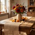 Chemin de table jute ruban de jute ruban de table nature L30cm L5m | Floristik24.be
