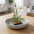 Pique-fleurs Kenzan rectangulaire Laiton, Argenté 70×50mm | Floristik24.be