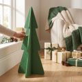 Décoration de sapin de Noël en feutrine vert sapin H80cm | Floristik24.be