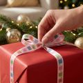 Ruban cadeau avec ruban pour colis Noël 15 mm 18 m | Floristik24.be