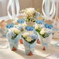 Bouchon décoratif bleu bébé 5cm L25cm 20 pcs | Floristik24.be