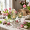 Porte-bougies chauffe-plat en