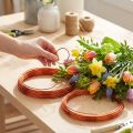 Fil décoratif flexible en aluminium pour des idées de bricolage créatives | Floristik24.be