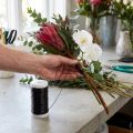 Fil décoratif émaillé, noir, Ø 0,50 mm, 50 m, 100 g | Floristik24.be