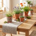 Ruban en feutre, sangle pour pot gris naturel 15 cm 5 m | Floristik24.be