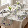 Guirlande de lilas artificielle, décoration printanière pour occasions spéciales et motifs saisonniers, 145 cm, lot de 2 | Floristik24.be