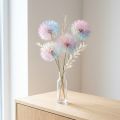 Décoration pissenlit, fleur séchée, stabilisée et teintée, délicate et résistante, 12 cm, lot de 4. | Floristik24.be