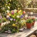 Photophore en verre H20cm 8 pcs | Floristik24.be