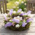 Plumes courtes 30g violet clair | Floristik24.be