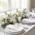 Ruban mousseline ruban organza ruban décoratif organza blanc 15mm 20m | Floristik24.be