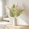 Feuilles de palmier Palmspear Vert pomme, blanchi 65 pcs | Floristik24.be