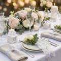 Ruban organza pour décoration de mariage « Love » blanc 40 mm 15 m | Floristik24.be