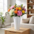 Vase “Fizzy” Ø20cm H35cm blanc 1 pce | Floristik24.be