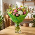 Manchettes rosaces Ø 48 cm vert pomme 50 p. | Floristik24.be