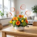 Bobine de canne orange 25 pièces. | Floristik24.be