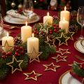 Décoration de table étoile décorative paillettes dorées Noël 4,5 cm 120 pcs | Floristik24.be