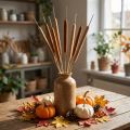 Mélange de bulbes de roseaux roseaux décoratifs naturels 70cm 100 pcs | Floristik24.be