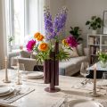 Vase fin et moderne pour une décoration de table élégante ; vase décoratif exclusif au design remarquable ; 31 cm | Floristik24.be