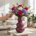Vase au design moderne pour une décoration et un aménagement intérieur élégants, 29 cm | Floristik24.be