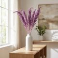 Fleurs séchées Amarante teintée pour décoration intérieure moderne, 100 cm, lot de 5 | Floristik24.be