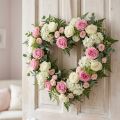 Fil coeur 30cm anneau vague pour couronne murale couronne anneau coeur 10pcs | Floristik24.be