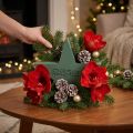 Étoile en mousse florale humide pour arrangements 25 x 25 x 4,5 cm | Floristik24.be