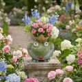 Frog King Déco Vase Jardin Décoration Grenouille Vase 21×17.5×23cm | Floristik24.be