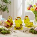 Chenille Poussins dans Nest Mix Ø 5.5cm 3pcs | Floristik24.be