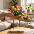 Bol à racines sur le support nature H38cm | Floristik24.be
