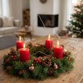 Fil étoile vague anneau fil étoiles pour couronnes 30cm 10 pcs | Floristik24.be