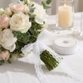 Ruban de dentelle blanc 26 mm 20 m | Floristik24.be