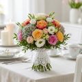 Poignets Biedermeier 22cm 25 pièces | Floristik24.be