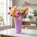 Vase "Fizzy" Ø20cm H35cm Violet 1 pc | Floristik24.be