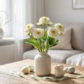 Ceinture Bellis blanc 22cm 4pcs | Floristik24.be