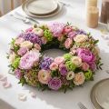 OASIS® IDEAL Anneau Universel Couronne Florale en Mousse Vert H4cm Ø18,5cm 5 pcs | Floristik24.be