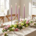 Bougies coniques Bougies Wenzel lilas 250/23mm 12 pcs | Floristik24.be