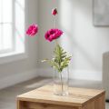 Coquelicots artificiels fleurs décoratives en soie rose 70cm | Floristik24.be