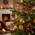 Étoiles décoratives paillettes rouges petites étoiles de Noël 4,5 cm 120 pcs | Floristik24.be
