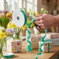 Ruban de curling vert 15mm 100m | Floristik24.be