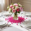 Perles décoratives Ø10mm rose 115 pcs | Floristik24.be