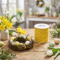 Cordon de papier enroulé Ø2mm 100m jaune | Floristik24.be