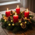 Perles décoratives Ø2cm dorées 12 pcs | Floristik24.be