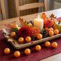 Perles décoratives Ø2cm orange 12 pcs | Floristik24.be